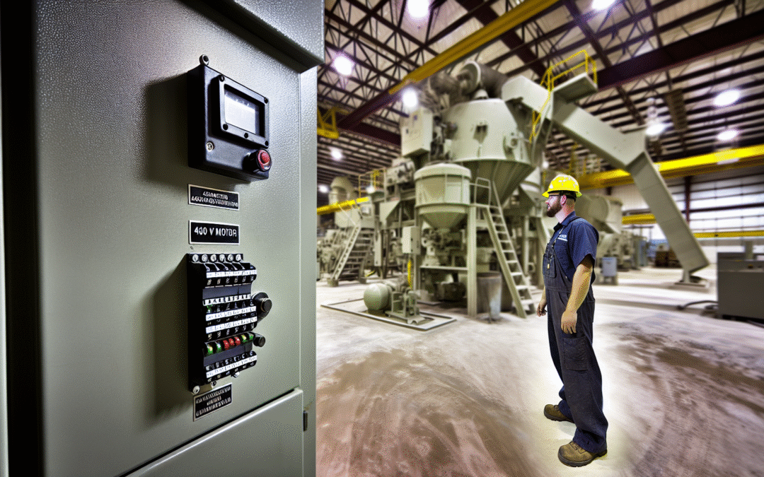 Preventive Maintenance Schedule for 480 V Motor Starters in Aggregates Industry